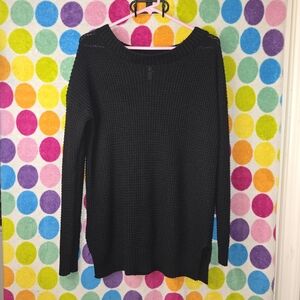 Black Crew Neck Sweater